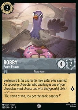 Bobby - Purple Pigeon - Reign of Jafar (Common) [8JAF-182]