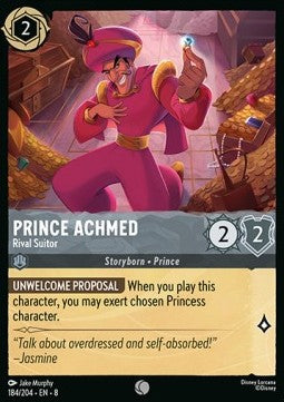 Prince Achmed - Rival Suitor - Reign of Jafar (Common) [8JAF-184]