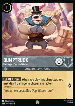 Dumptruck - Karnage's Second Mate - Reign of Jafar (Common) [8JAF-185]