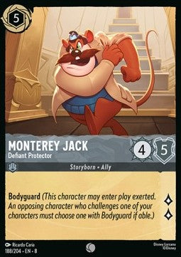 Monterey Jack - Defiant Protector - Reign of Jafar (Common) [8JAF-188]