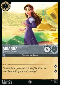 Arianna - Queen of Corona - Reign of Jafar (Common) [8JAF-191]