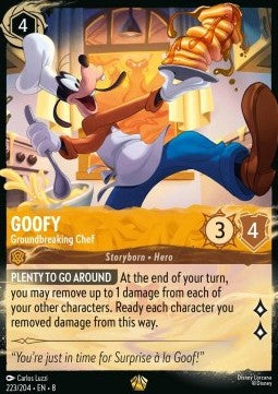 Goofy - Groundbreaking Chef (V.2) - Reign of Jafar (Legendary) [8JAF-223]