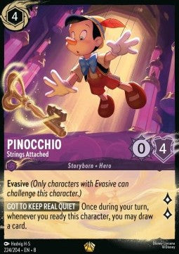 Pinocchio - Strings Attached (V.2) - Reign of Jafar (Legendary) [8JAF-224]