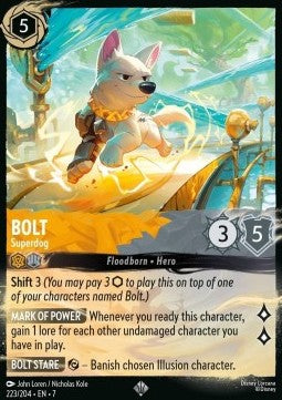 Bolt - Superdog (V.3) - Archazia's Island (Super Rare) [7ARI-223]