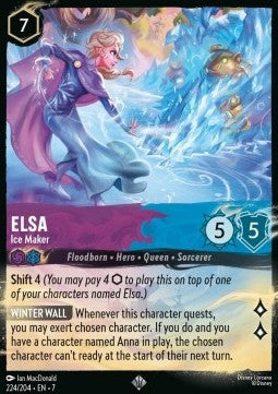 Elsa - Ice Maker (V.2) - Archazia's Island (Super Rare) [7ARI-224]
