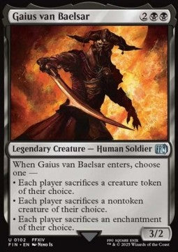 Gaius van Baelsar - Magic: The Gathering - FINAL FANTASY (Uncommon) [FIN-102]