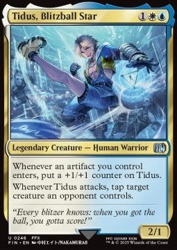 Tidus, Blitzball Star - Magic: The Gathering - FINAL FANTASY (Uncommon) [FIN-246]
