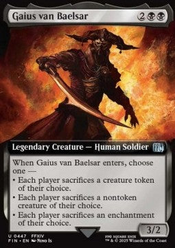 Gaius van Baelsar - Magic: The Gathering - FINAL FANTASY: Extras (Uncommon) [XFIN-447]