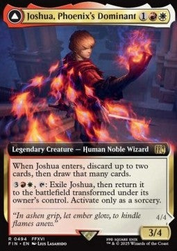 Joshua, Phoenix's Dominant // Phoenix, Warden of Fire (V.2)
