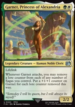Garnet, Princess of Alexandria - Magic: The Gathering - FINAL FANTASY (Uncommon) [FIN-222]