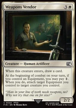 Weapons Vendor - Magic: The Gathering - FINAL FANTASY (Common) [FIN-40]