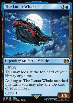The Lunar Whale - Magic: The Gathering - FINAL FANTASY (Rare) [FIN-60]