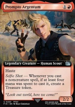 Prompto Argentum (V.2) - Magic: The Gathering - FINAL FANTASY: Extras (Uncommon) [XFIN-463]