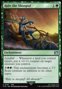 Ride the Shoopuf - Magic: The Gathering - FINAL FANTASY (Uncommon) [FIN-197]
