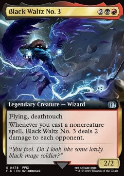 Black Waltz No. 3 - Magic: The Gathering - FINAL FANTASY: Extras (Uncommon) [XFIN-478]