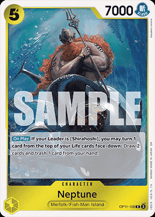 Neptune (OP11-108) - A Fist of Divine Speed (Rare) [OP11-108]