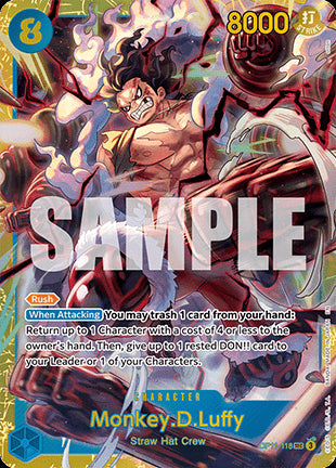 Monkey.D.Luffy (OP11-118) (V.1) - A Fist of Divine Speed (Secret Rare) [OP11-118]
