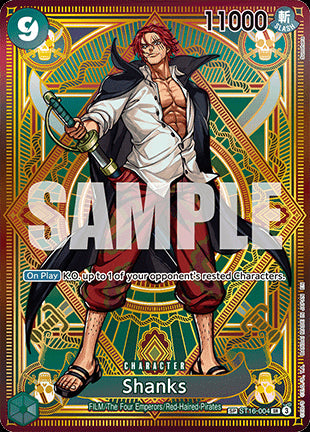 Shanks (ST16-004) - A Fist of Divine Speed (Special Rare) [OP11-ST16-004]