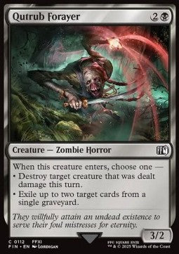 Qutrub Forayer - Magic: The Gathering - FINAL FANTASY (Common) [FIN-112]