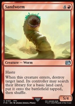 Sandworm - Magic: The Gathering - FINAL FANTASY (Uncommon) [FIN-155]