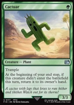 Cactuar - Magic: The Gathering - FINAL FANTASY (Uncommon) [FIN-177]