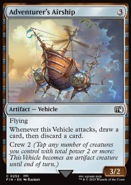 Adventurer's Airship - Magic: The Gathering - FINAL FANTASY (Common) [FIN-252]