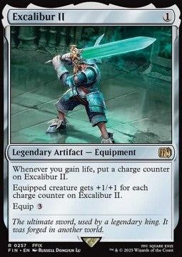 Excalibur II - Magic: The Gathering - FINAL FANTASY (Rare) [FIN-257]