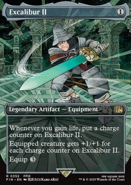 Excalibur II - Magic: The Gathering - FINAL FANTASY: Extras (Rare) [XFIN-352]