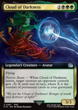 Cloud of Darkness - Magic: The Gathering - FINAL FANTASY: Extras (Uncommon) [XFIN-481]