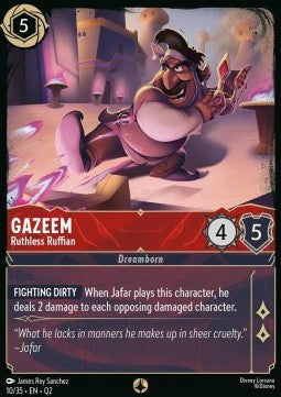 Gazeem - Ruthless Ruffian - Illumineer's Quest: Palace Heist (Quest) [QU2-10]