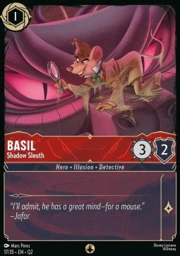 Basil - Shadow Sleuth - Illumineer's Quest: Palace Heist (Quest) [QU2-17]