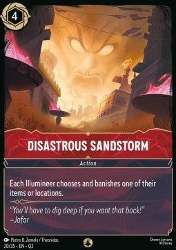 Disastrous Sandstorm - Illumineer's Quest: Palace Heist (Quest) [QU2-20]