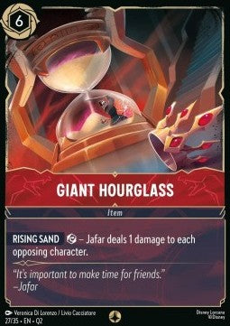 Giant Hourglass - Illumineer's Quest: Palace Heist (Quest) [QU2-27]