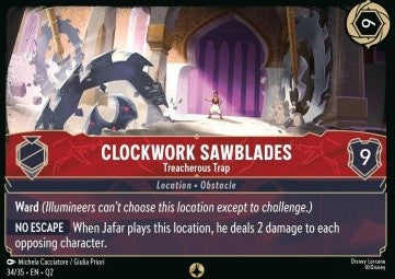 Clockwork Sawblades - Treacherous Trap - Illumineer's Quest: Palace Heist (Quest) [QU2-34]