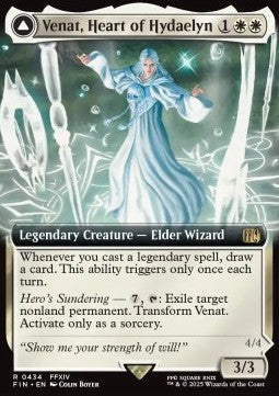 Venat, Heart of Hydaelyn // Hydaelyn, the Mothercrystal (V.2) - Magic: The Gathering - FINAL FANTASY: Extras (Rare) [XFIN-434]