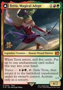 Terra, Magical Adept // Esper Terra - Magic: The Gathering - FINAL FANTASY: Promos (Mythic) [PFIN-245]