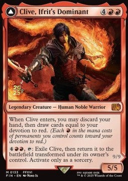 Clive, Ifrit's Dominant // Ifrit, Warden of Inferno - FINAL FANTASY: Promos (Mythic) [PFIN-133]