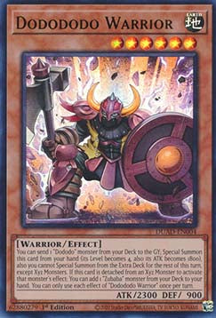 Dodododo Warrior (V.1 - Ultra Rare) - Duelist’s Advance (Ultra Rare) [DUAD-004]