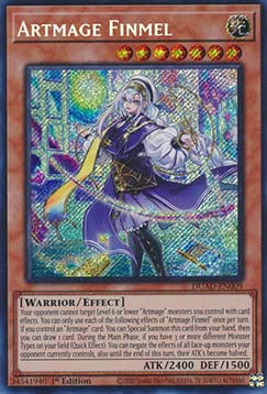 Artmage Finmel (V.1 - Secret Rare) - Duelist’s Advance (Secret Rare) [DUAD-009]