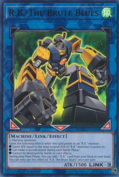 R.B. The Brute Blues (V.1 - Ultra Rare) - Duelist’s Advance (Ultra Rare) [DUAD-094]