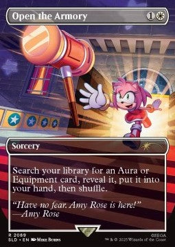 Open the Armory (V.1) - Secret Lair Drop Series: The Sonic Superdrop (Rare) [SLDTS-2089]