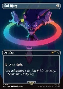 Sol Ring (V.1) - Secret Lair Drop Series: The Sonic Superdrop (Rare) [SLDTS-2093]