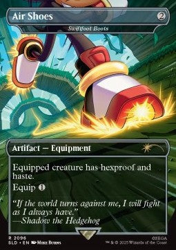 Swiftfoot Boots (V.1) - Secret Lair Drop Series: The Sonic Superdrop (Rare) [SLDTS-2096]