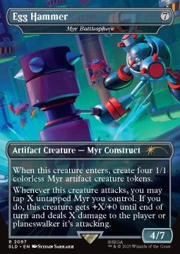 Myr Battlesphere (V.1) - Secret Lair Drop Series: The Sonic Superdrop (Rare) [SLDTS-2097]