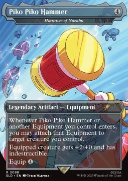 Hammer of Nazahn (V.1) - Secret Lair Drop Series: The Sonic Superdrop (Rare) [SLDTS-2098]