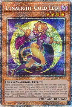 Lunalight Gold Leo (V.2 - Starlight Rare) - Duelist’s Advance (Starlight Rare) [DUAD-005]