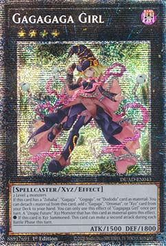 Gagagaga Girl (V.2 - Starlight Rare) - Duelist’s Advance (Starlight Rare) [DUAD-043]