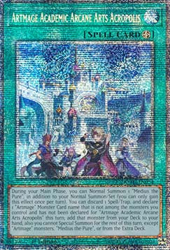 Artmage Academic Arcane Arts Acropolis (V.2 - Starlight Rare) - Duelist’s Advance (Starlight Rare) [DUAD-054]