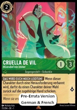 Cruella De Vil - Miserable As Usual (V.2)