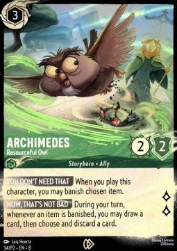 Archimedes - Resourceful Owl - Promos Year 2 (Promo) [PR2-34]